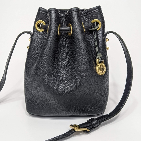 Dooney & Bourke AWL Mini Drawstring Bucket Bag - Picture 10 of 12